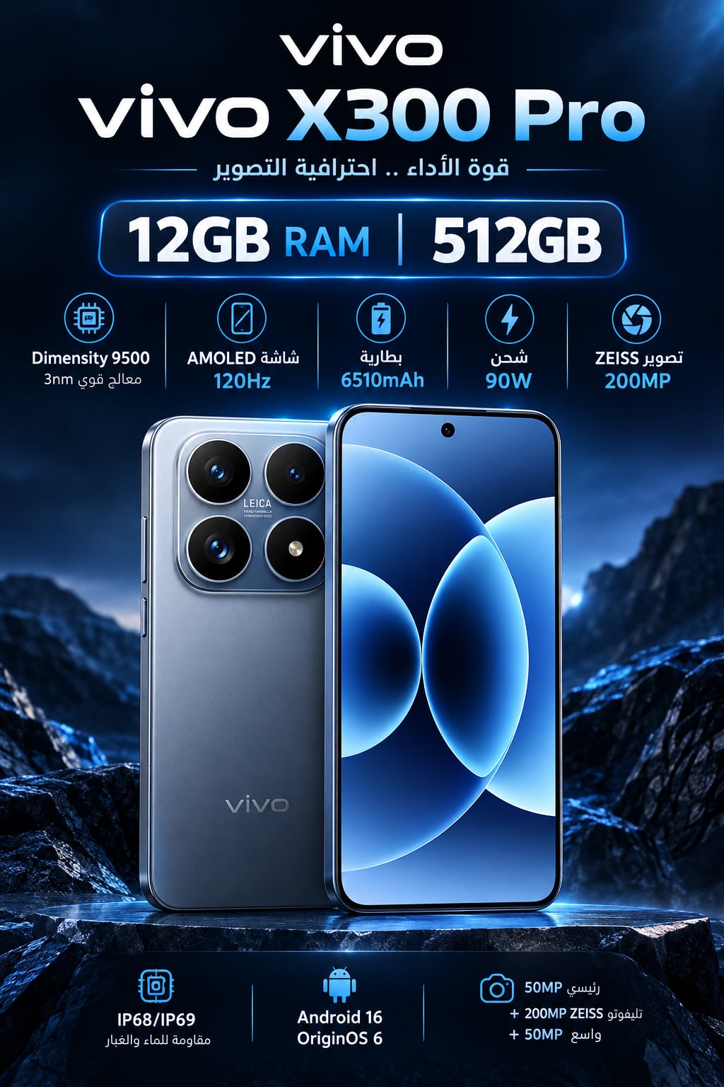 vivo X300 Pro 12/512GB 📱